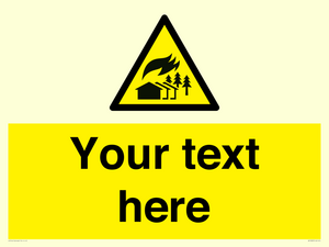 Custom Warning: Large scale fire zone